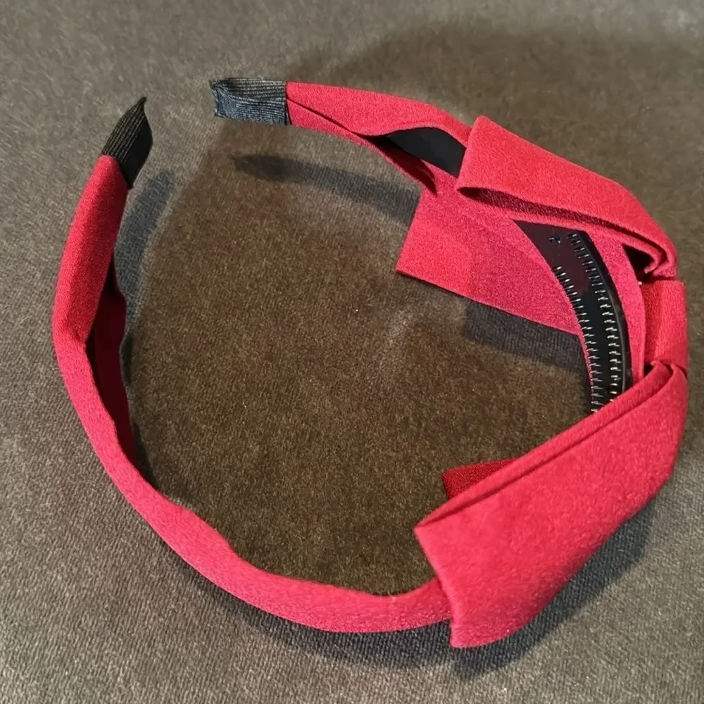 Girls Women Bow Headbands Solid Color 2x 5 pack (10) Pack One Size Fits Most NEW